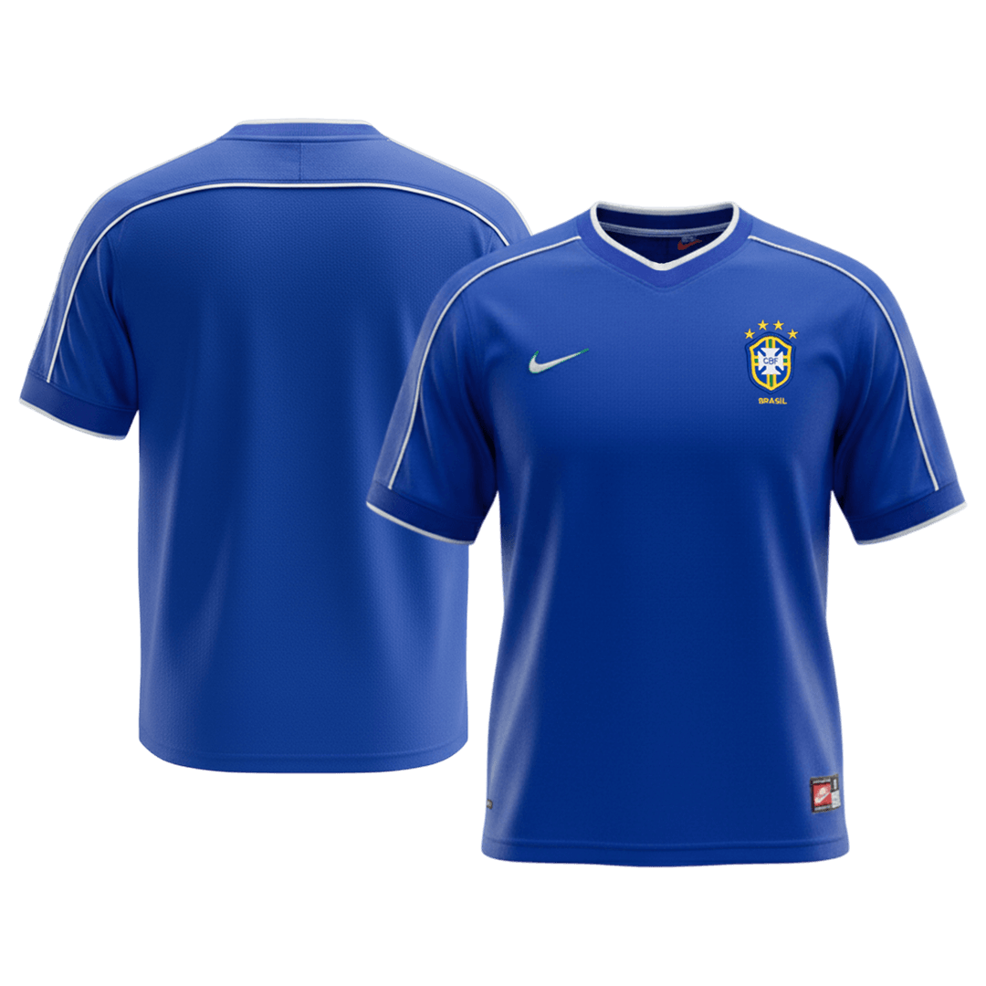 Brazil Retro Trikot Auswärts 1998 – Bild 8