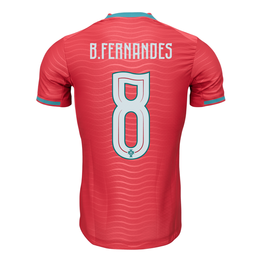 Portugal World Cup Player Version Trikot Heim 2026 B.FERNANDES #8 Slim Fit – Bild 8