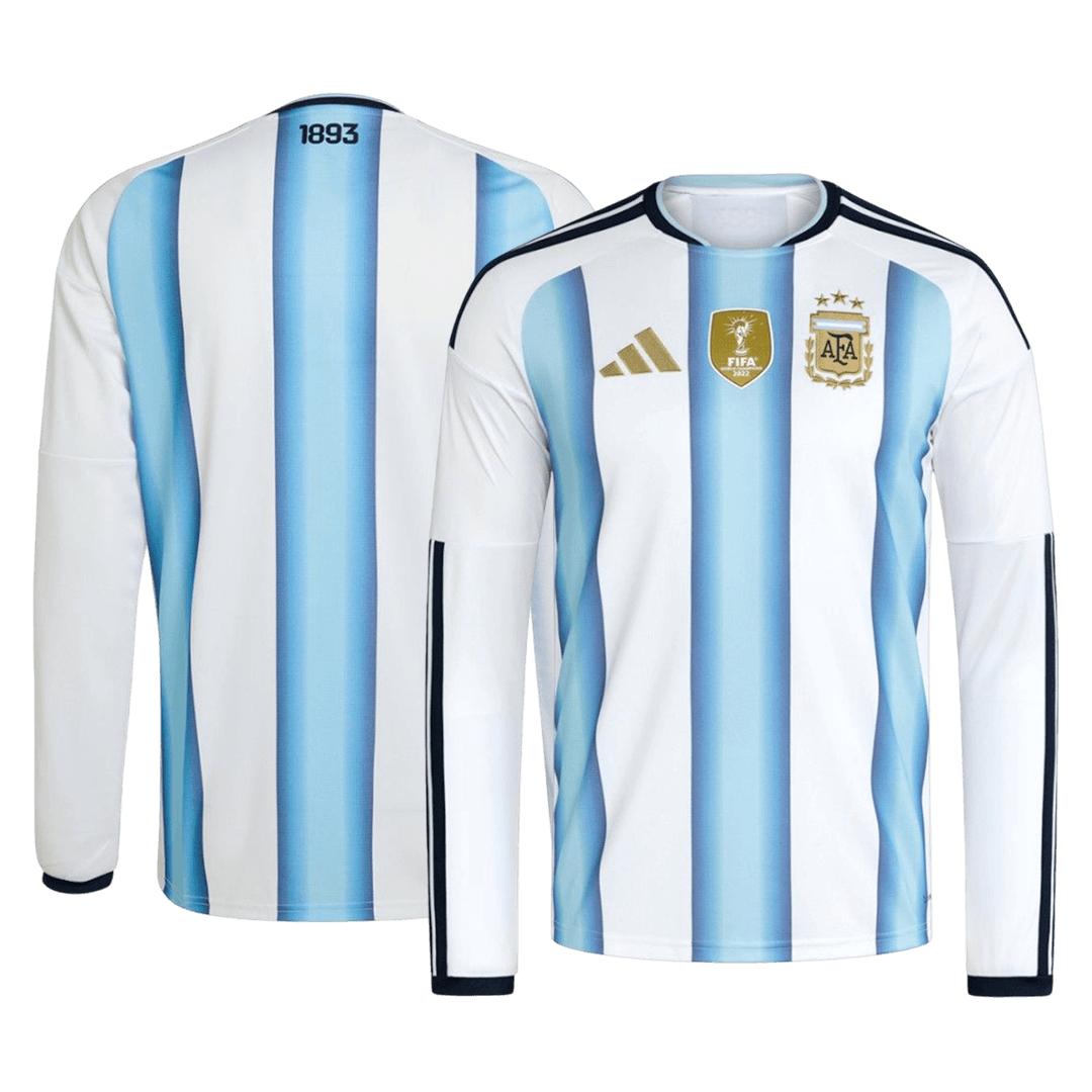 Argentina World Cup Langarm Trikot Heim 2026 – Bild 10