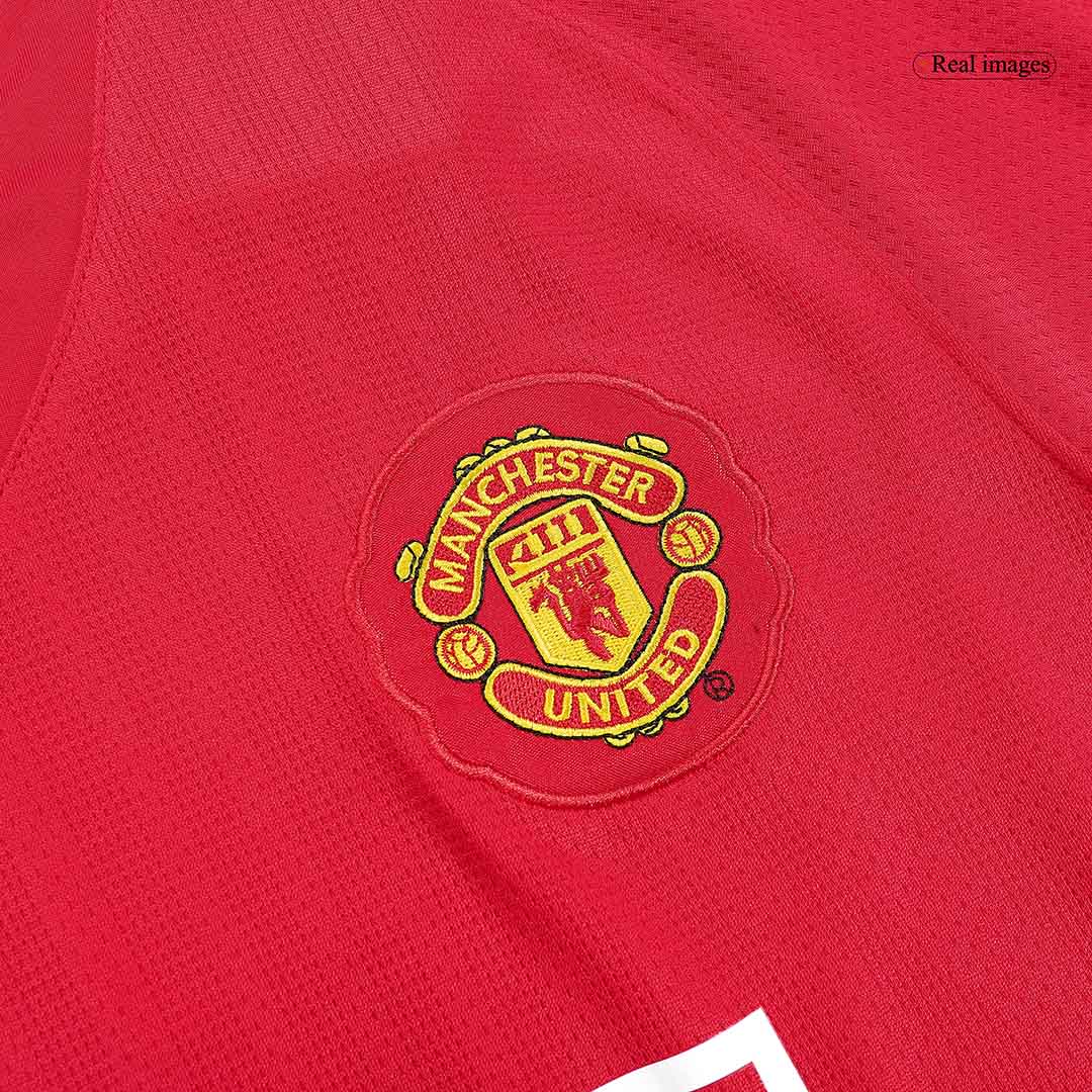 ManU Retro Langarm Trikot Heim 2007/08 RONALDO #7 – Bild 5