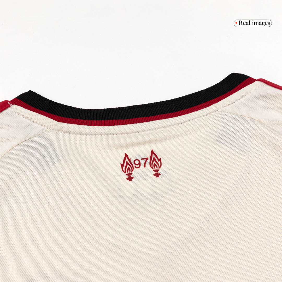 Liverpool Kinder Trikot Set Auswärts 2025/26 – Bild 6