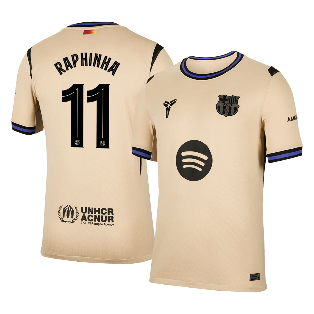 Barcelona Trikot Auswärts 2025/26 UCL RAPHINHA #11