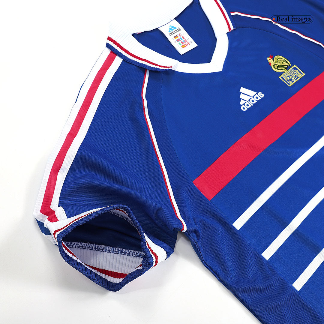 France Retro Trikot Heim 1998 – Bild 7
