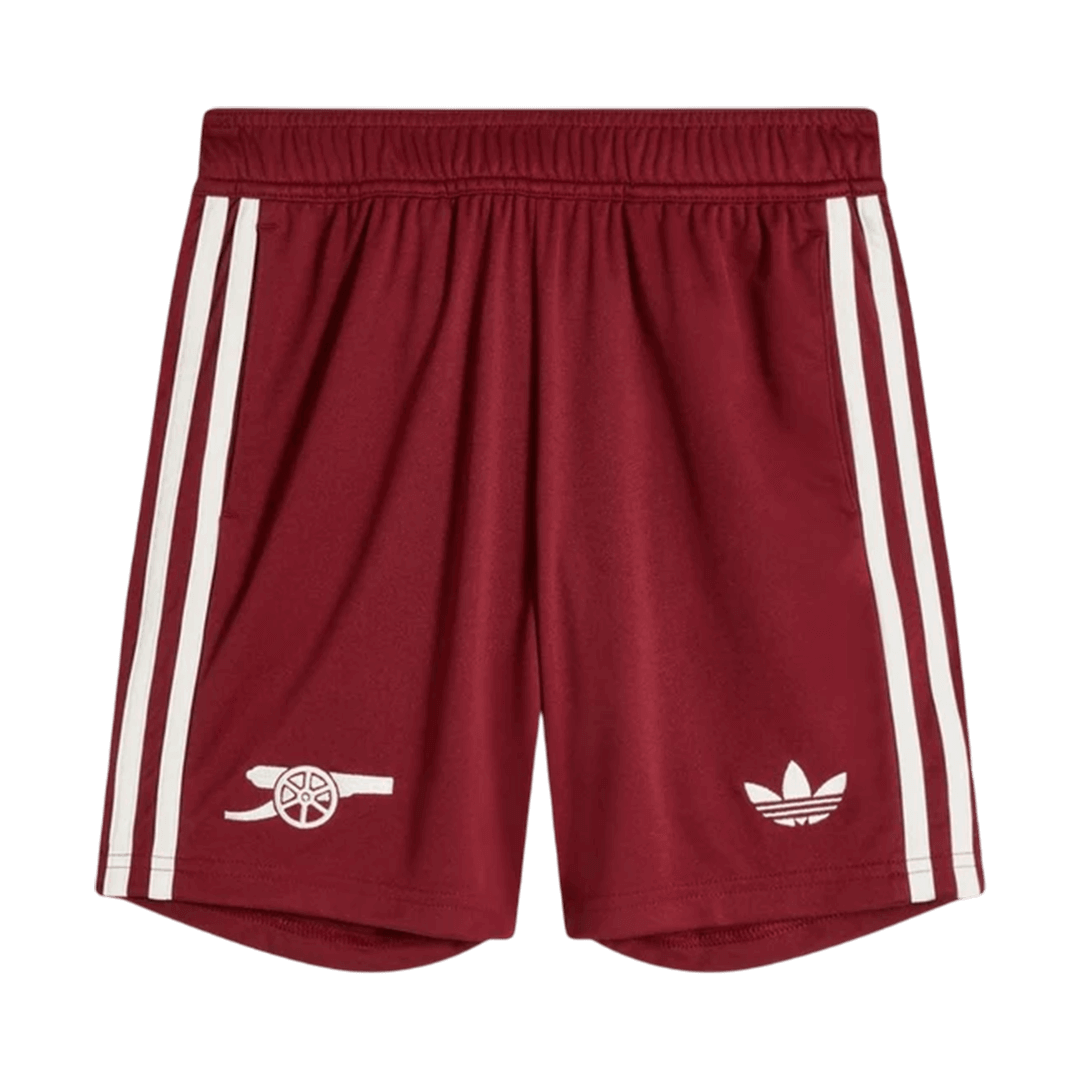 Die Gunners Fussball Shorts Drittes Auswärts 2025/26