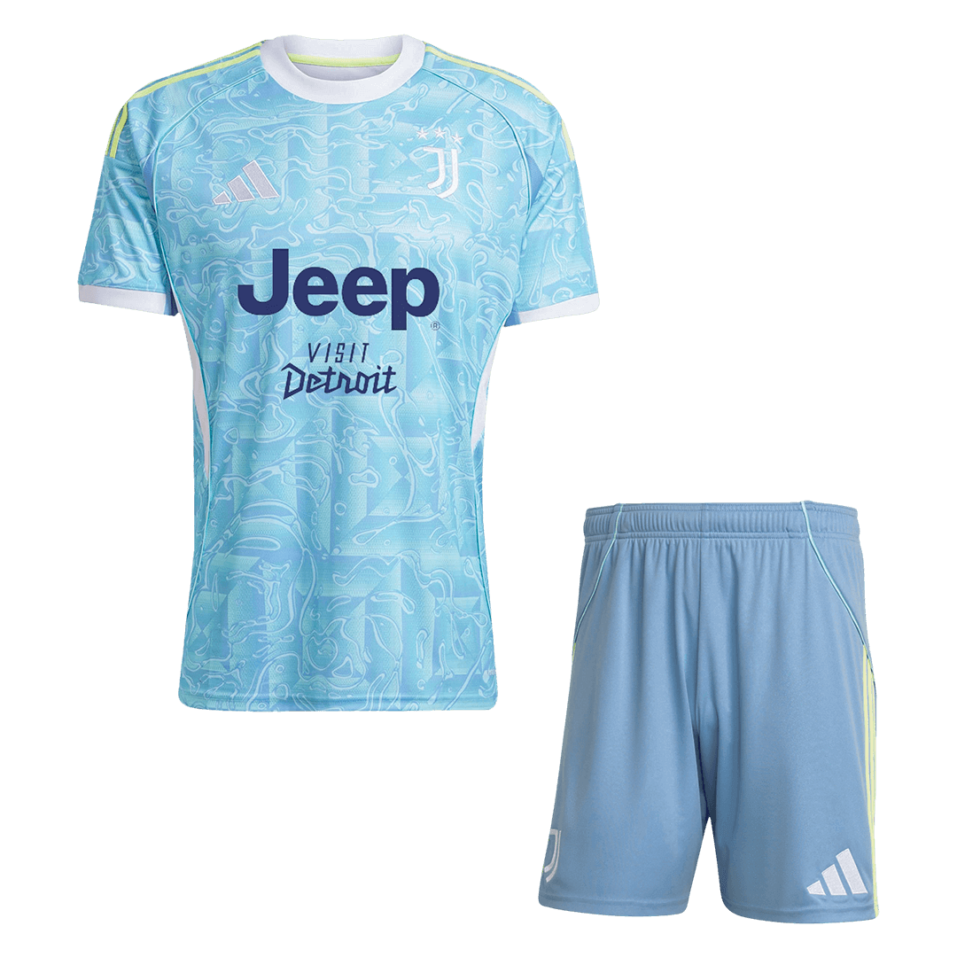 Juventus Trikot Set Auswärts 2025/26