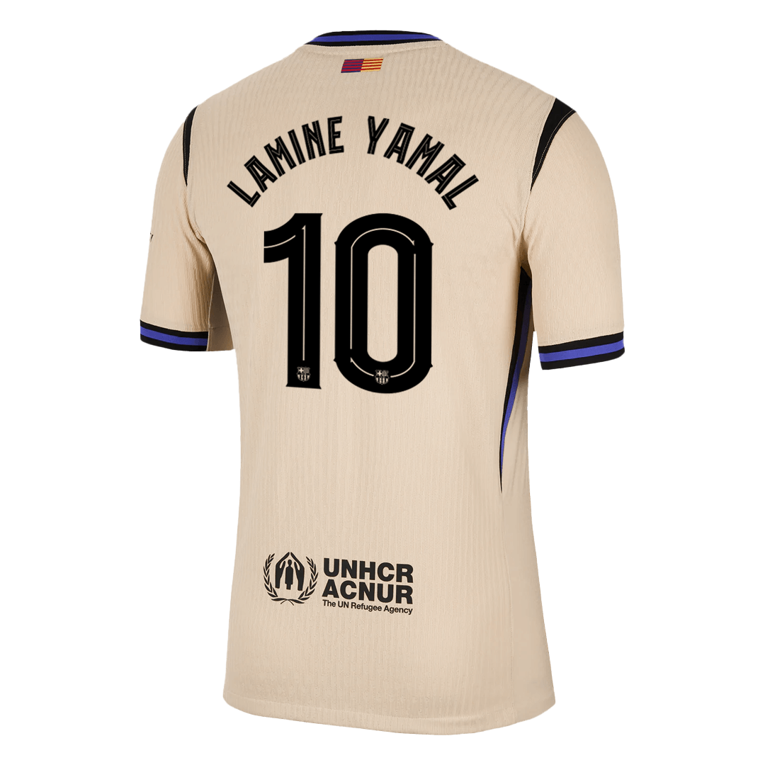Barcelona Player Version Trikot Auswärts 2025/26 UCL LAMINE YAMAL #10 Slim Fit – Bild 14