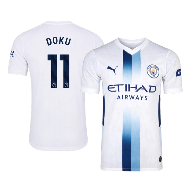 Manchester City Ausweichtrikot 2026/27 – DOKU #11 (Spielerversion)