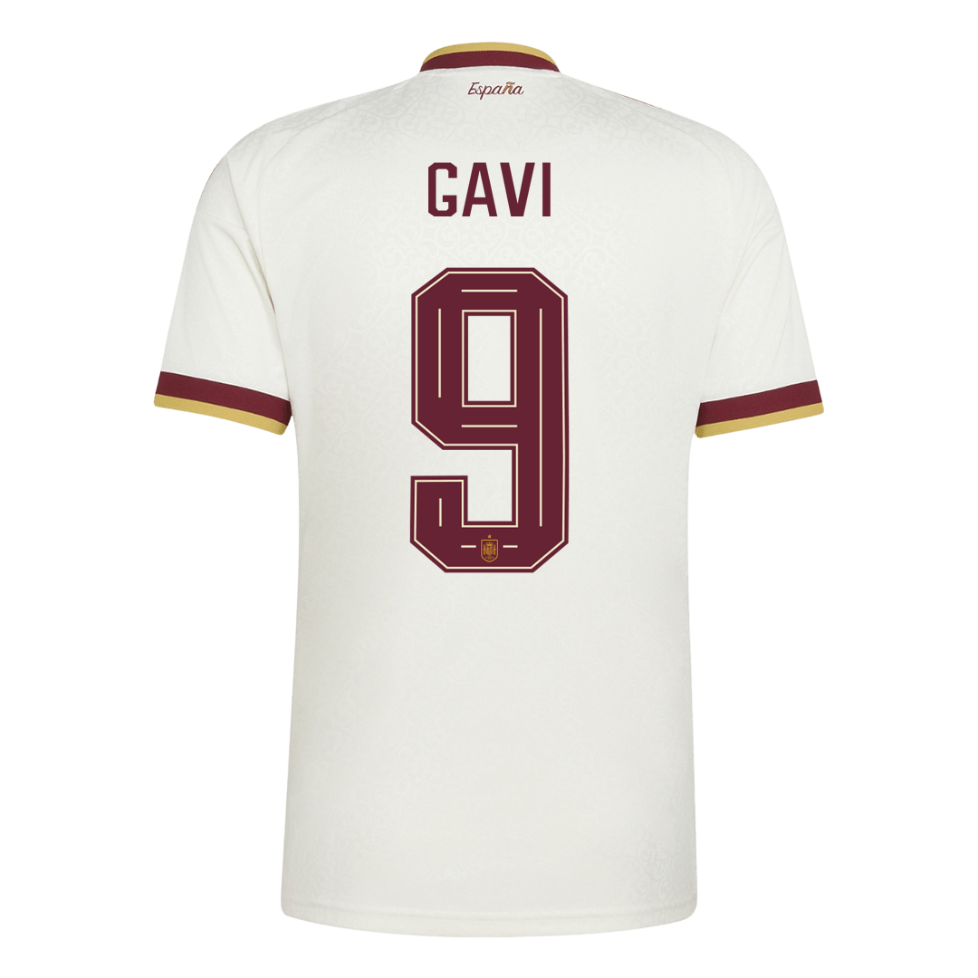 Spain World Cup Trikot Auswärts 2026 GAVI #9 – Bild 3