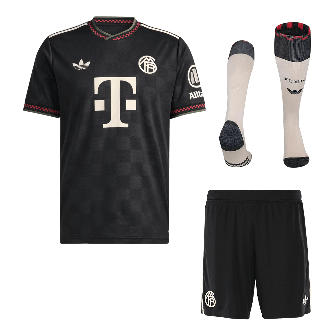 Bayern Munich Trikot Komplett-Set Drittes Auswärts 2025/26