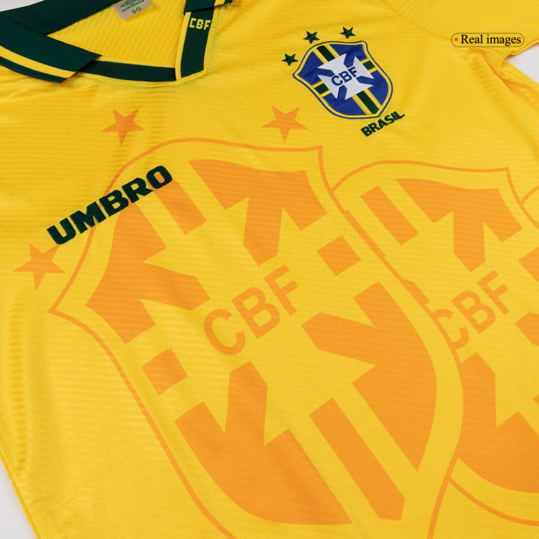 Brazil Retro Trikot Heim 1994 – Bild 3