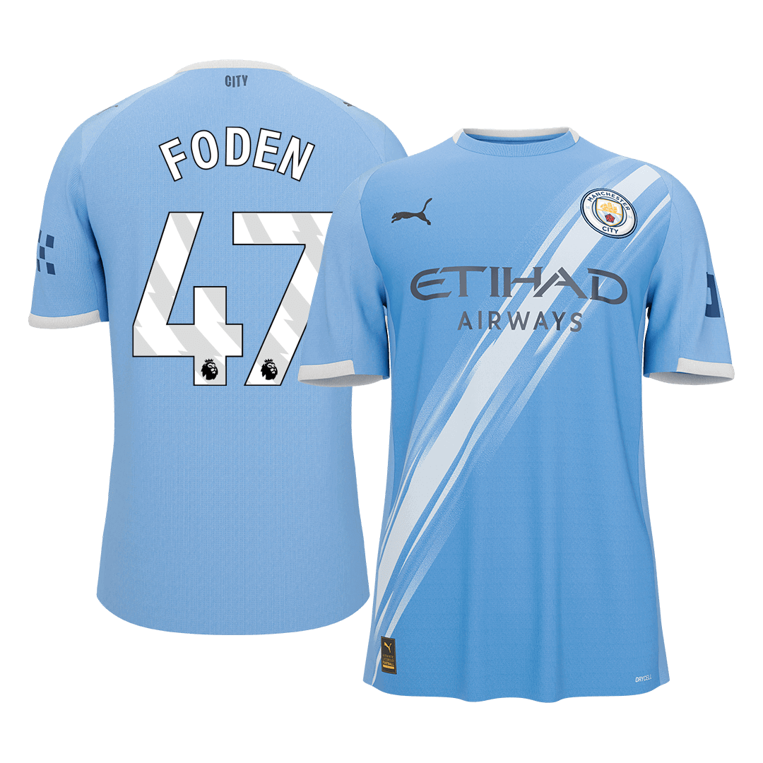 Manchester City Trikot Heim 2025/26 FODEN #47 [PREMIUM]
