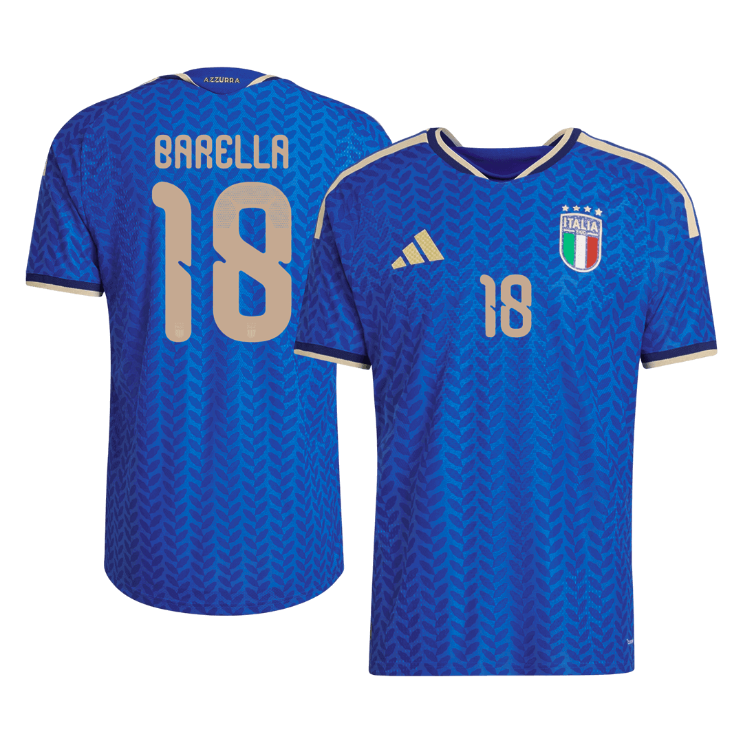 Italy World Cup Player Version Trikot Heim 2026 DARMIAN #13 Slim Fit