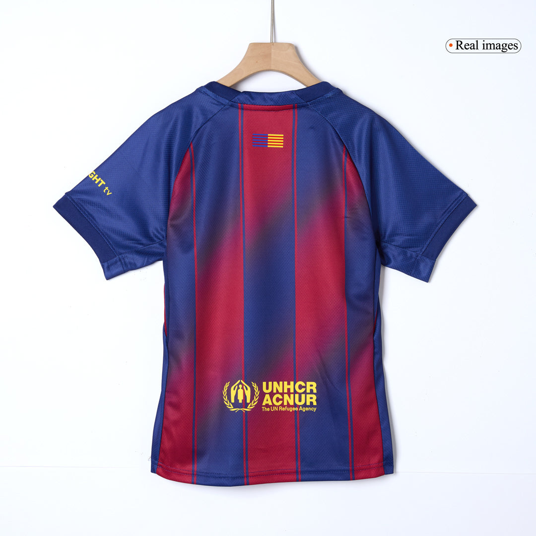 Barcelona Kinder Trikot Set Heim 2025/26 – Bild 13