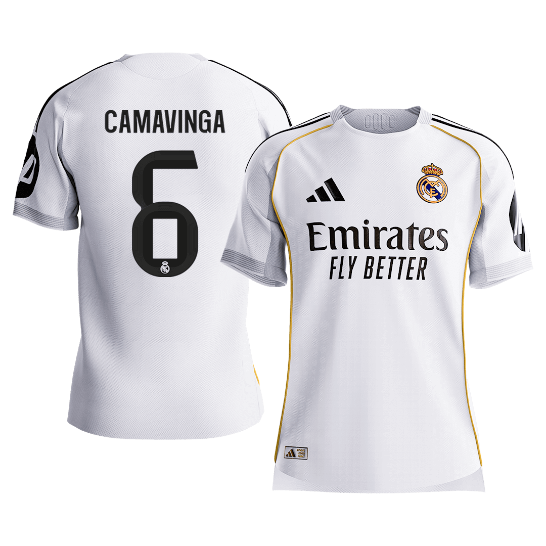 Los Blancos Player Version Trikot Heim 2025/26 CAMAVINGA #6 Slim Fit [PREMIUM]