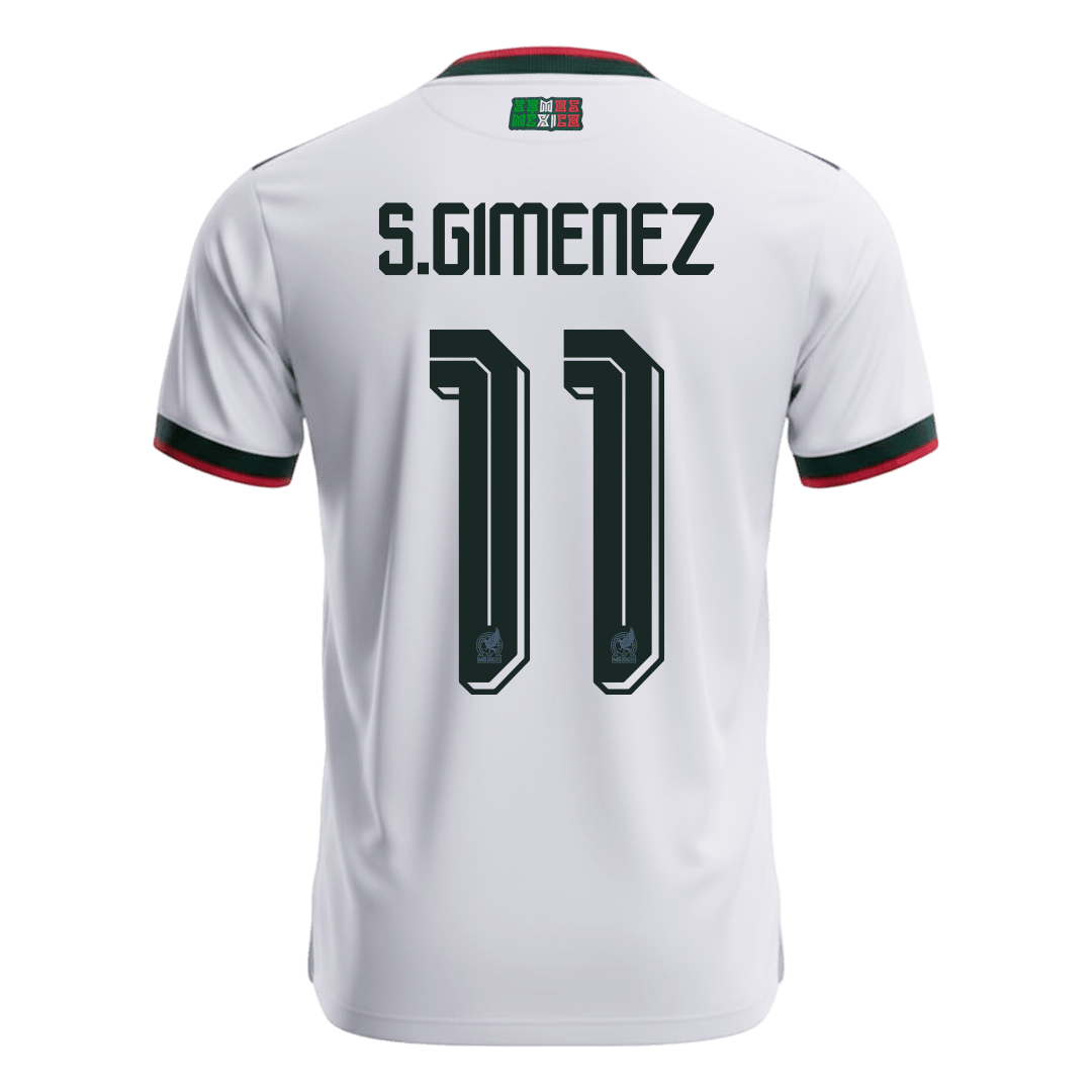 Mexico World Cup Trikot Auswärts 2026 S.GIMENEZ #11 – Bild 9