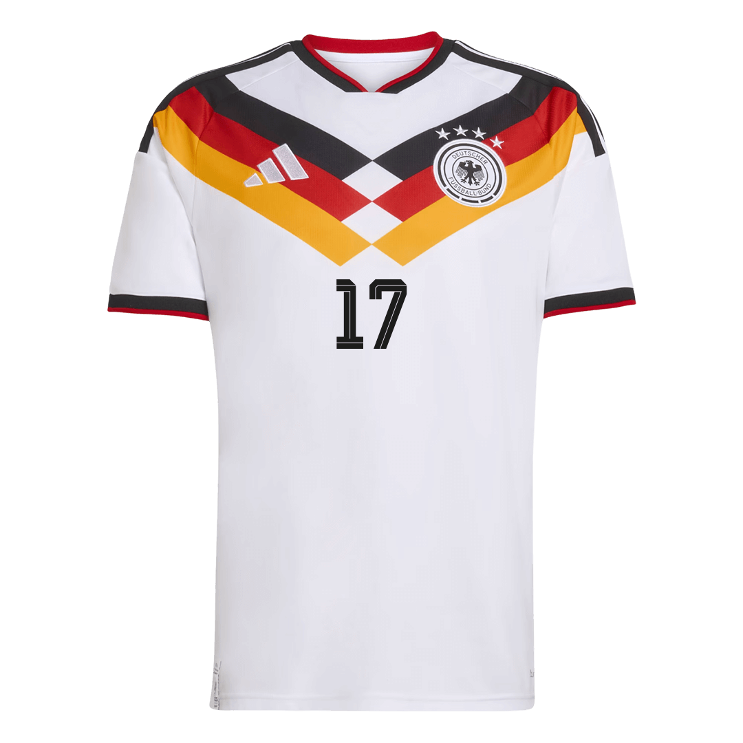 Germany World Cup Trikot Heim 2026 WIRTZ #17 – Bild 9