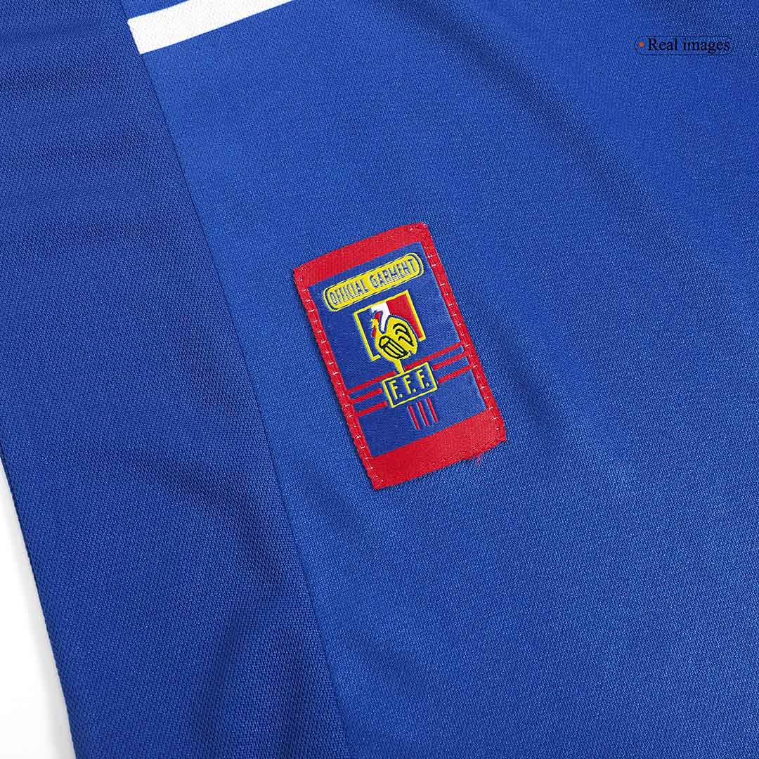 France Retro Trikot Heim 1998 – Bild 3