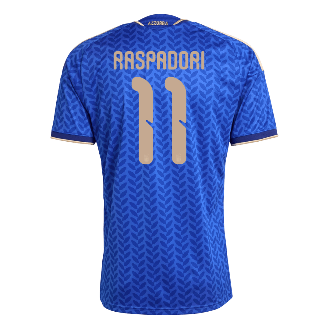 Italy World Cup Trikot Heim 2026 RASPADORI #11 [PREMIUM] – Bild 8