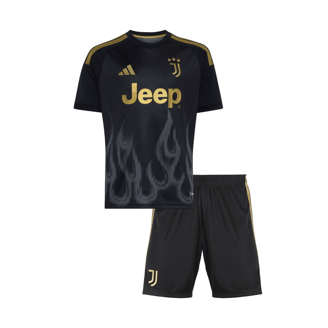 Juventus Ausweichtrikot-Set Kinder 2026/27