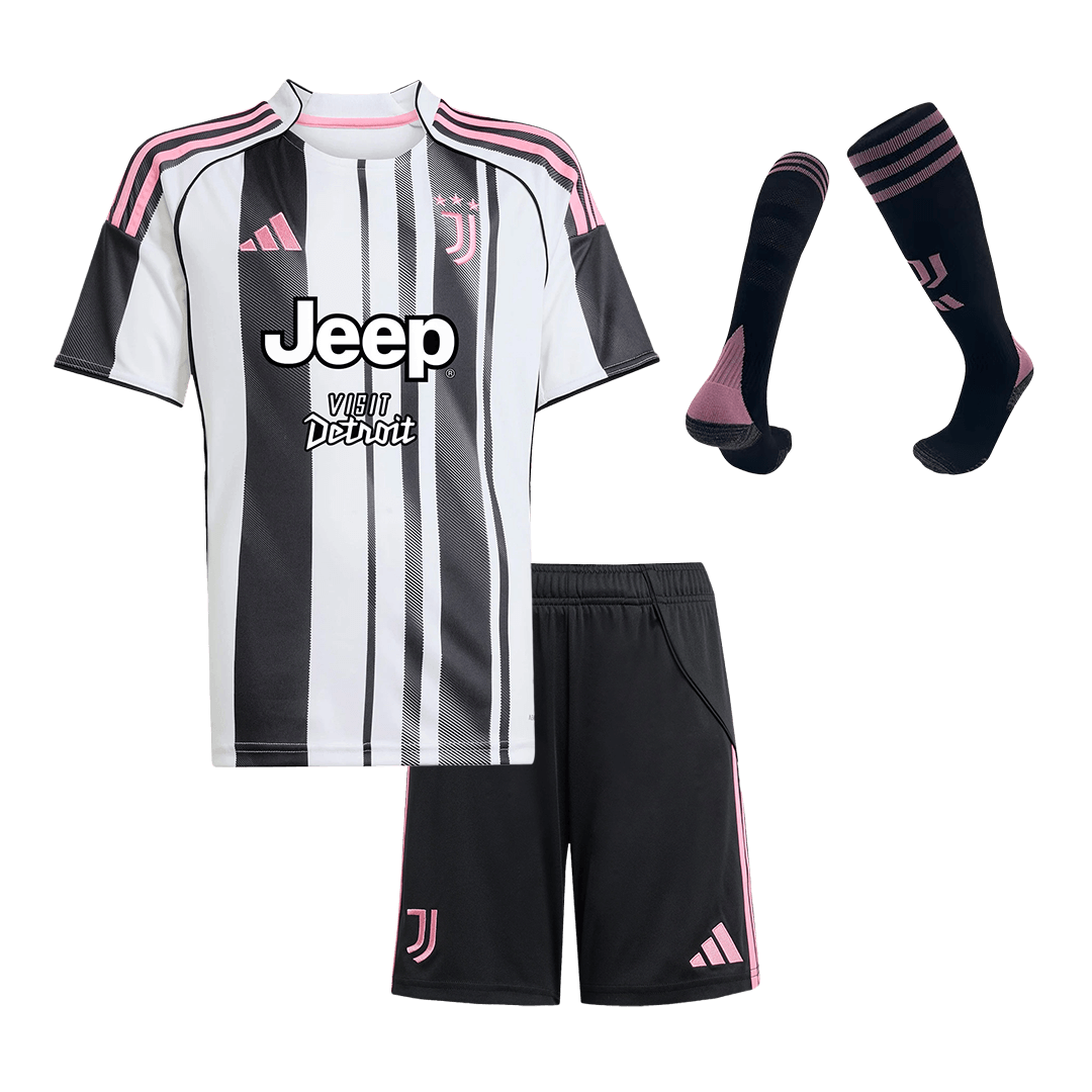 Juventus Kinder Trikot Komplett-Set Heim 2025/26