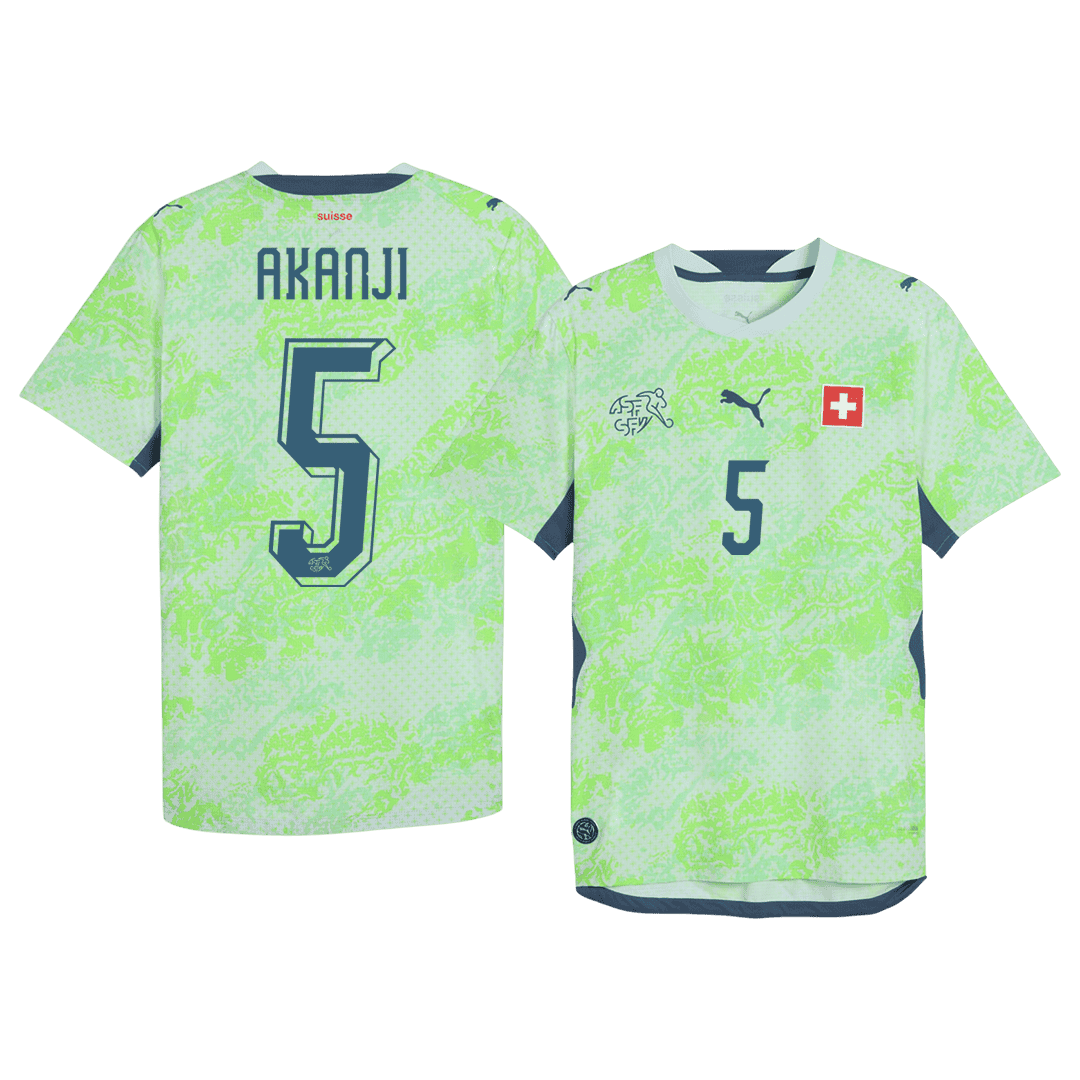 Nati World Cup Trikot Auswärts 2026 AKANJI #5