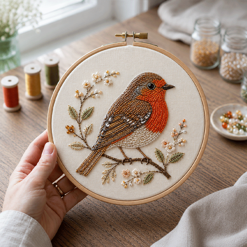 🔥50% Off Last Day 🪡DIY Bead Embroidery Kit