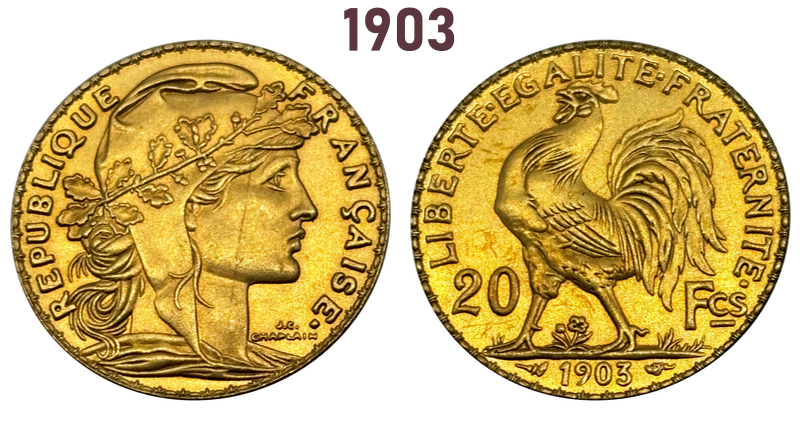 Switzerland Confederation gold Plated 20 Francs 1899 1900 1901 1902 1903 1904 1905 1906 1907 1908 1909 1910 1911 1912 1913 1914 LB Brass Metal Replica Commemorative Medal Collectible Coins,Historical Collectible Art Craft For Enthusiasts