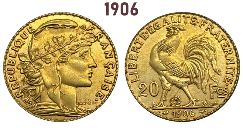 Switzerland Confederation gold Plated 20 Francs 1899 1900 1901 1902 1903 1904 1905 1906 1907 1908 1909 1910 1911 1912 1913 1914 LB Brass Metal Replica Commemorative Medal Collectible Coins,Historical Collectible Art Craft For Enthusiasts
