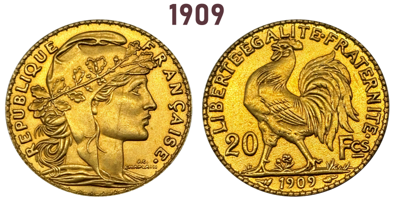 Switzerland Confederation gold Plated 20 Francs 1899 1900 1901 1902 1903 1904 1905 1906 1907 1908 1909 1910 1911 1912 1913 1914 LB Brass Metal Replica Commemorative Medal Collectible Coins,Historical Collectible Art Craft For Enthusiasts