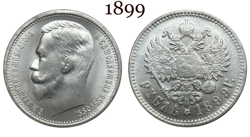 Russia Empire 1886 1888 1894 1895 1896 1897 1898 1899 1900 1901 1906 1907 1908 1912 1913 1 One Ruble Nikolai II Silver Plated Replica Coin Commemorative Medal,Historical Collectible Art Craft For Enthusiasts