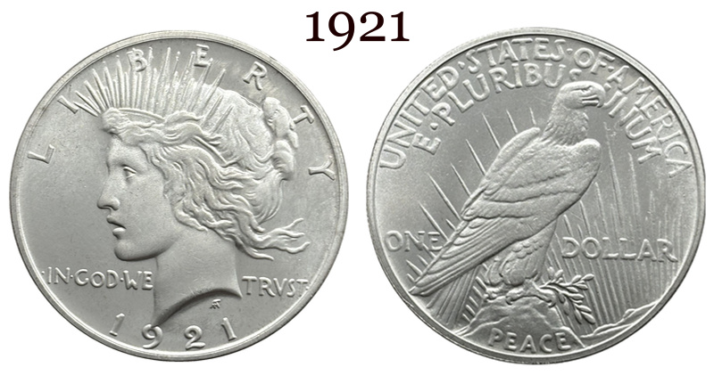 United States America US 1921- 1935 24 Pcs 1921-1935  No Mint 10 Pcs 1921-1935 D 5 Pcs 1921-1935 S 9 Pcs Sell 1 One Peace Dollar Liberty Silver Plated Replica Coin Commemorative Medal,Historical Collectible Art Craft For Enthusiasts