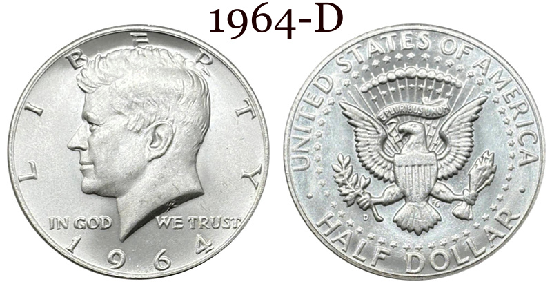 US 1964-1974 15 Pcs United States ½ Kennedy Half Dollar Liberty Silver Plated Replica Coin Commemorative Medal,Historical Collectible Art Craft For Enthusiasts