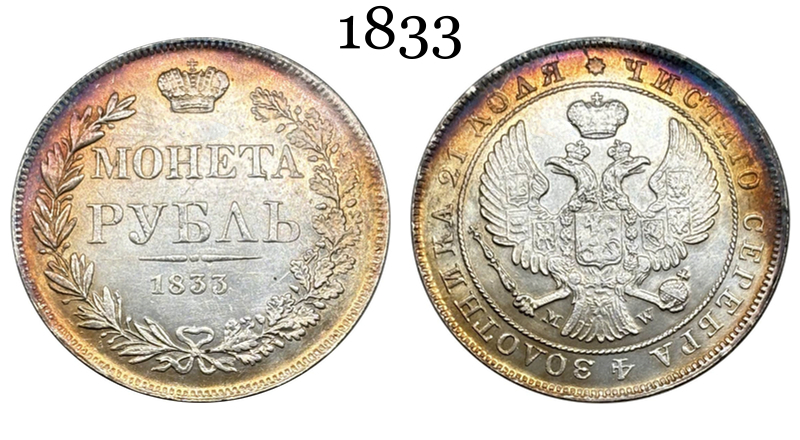 Russia Empire 1832 - 1872 17 Pcs Sell 1 One Ruble Nicholas Alexander II Silver Plated Replica Coin Commemorative Medal,Historical Collectible Art Craft For Enthusiasts