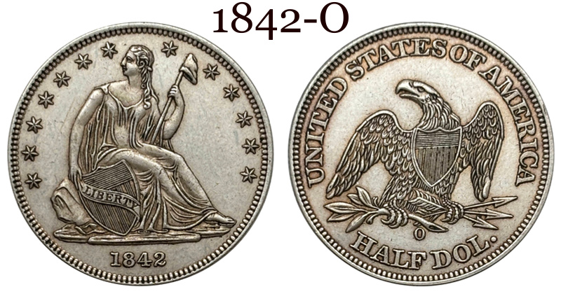 US 1839 -1891 Full Set Seated Liberty 1/2 Half Dollar America United States Replica Coin Commemorative Medal,Historical Collectible Art Craft For Enthusiasts