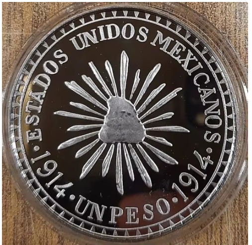 1914 Mexico Unidos Mexicanos Commemorative Medal | Constitutionalist Army Historical Art Craft Souvenir Collectible