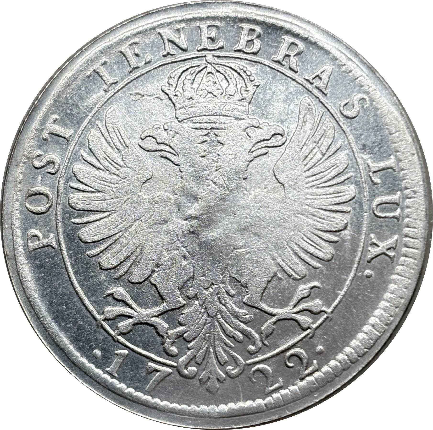 City Of Geneva 1722 1 Thaler Swiss Silver Plated Replica Coin Commemorative Medal,Historical Collectible Art Craft For Enthusiasts