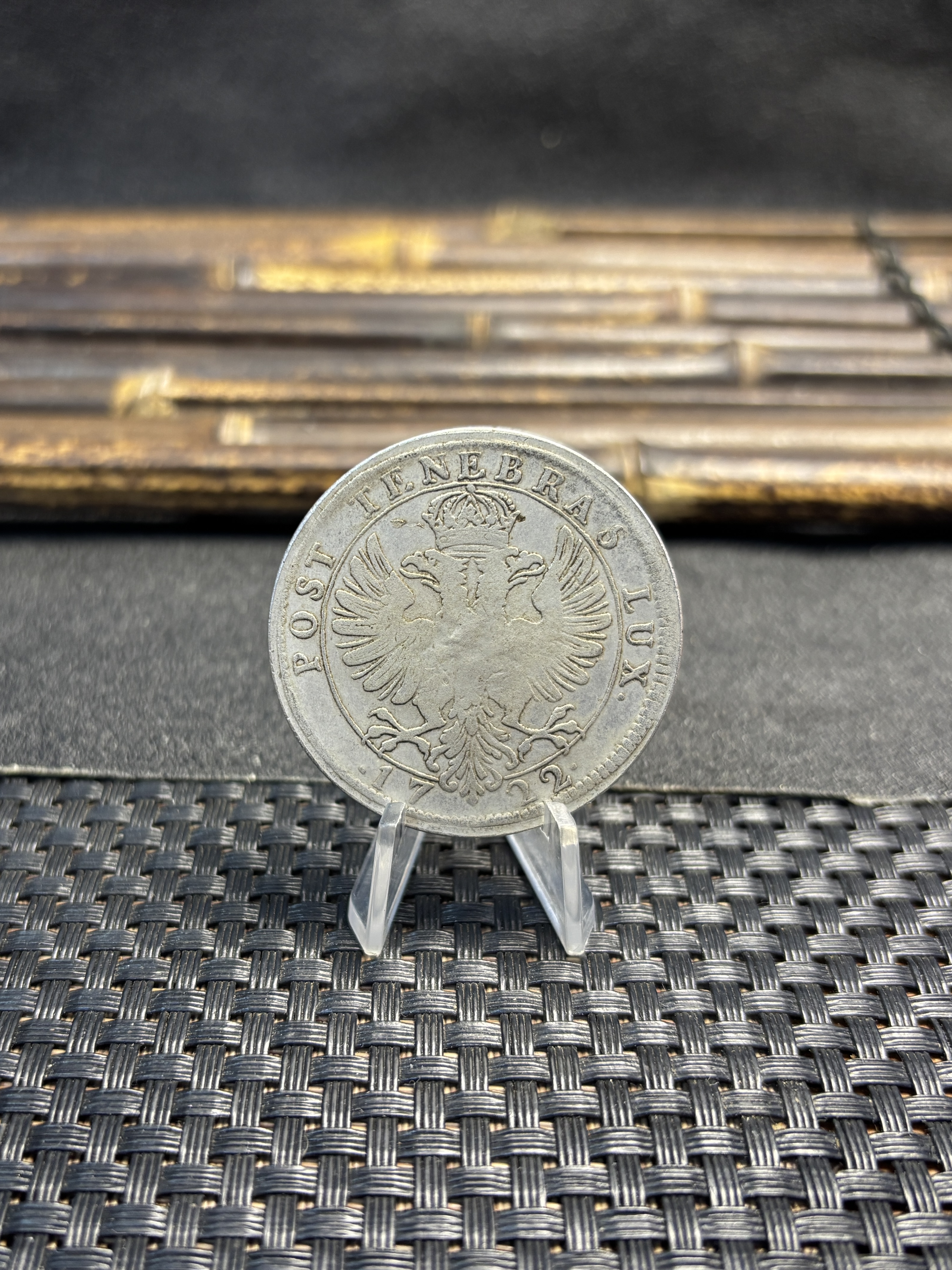 City Of Geneva 1722 1 Thaler Swiss Silver Plated Replica Coin Commemorative Medal,Historical Collectible Art Craft For Enthusiasts