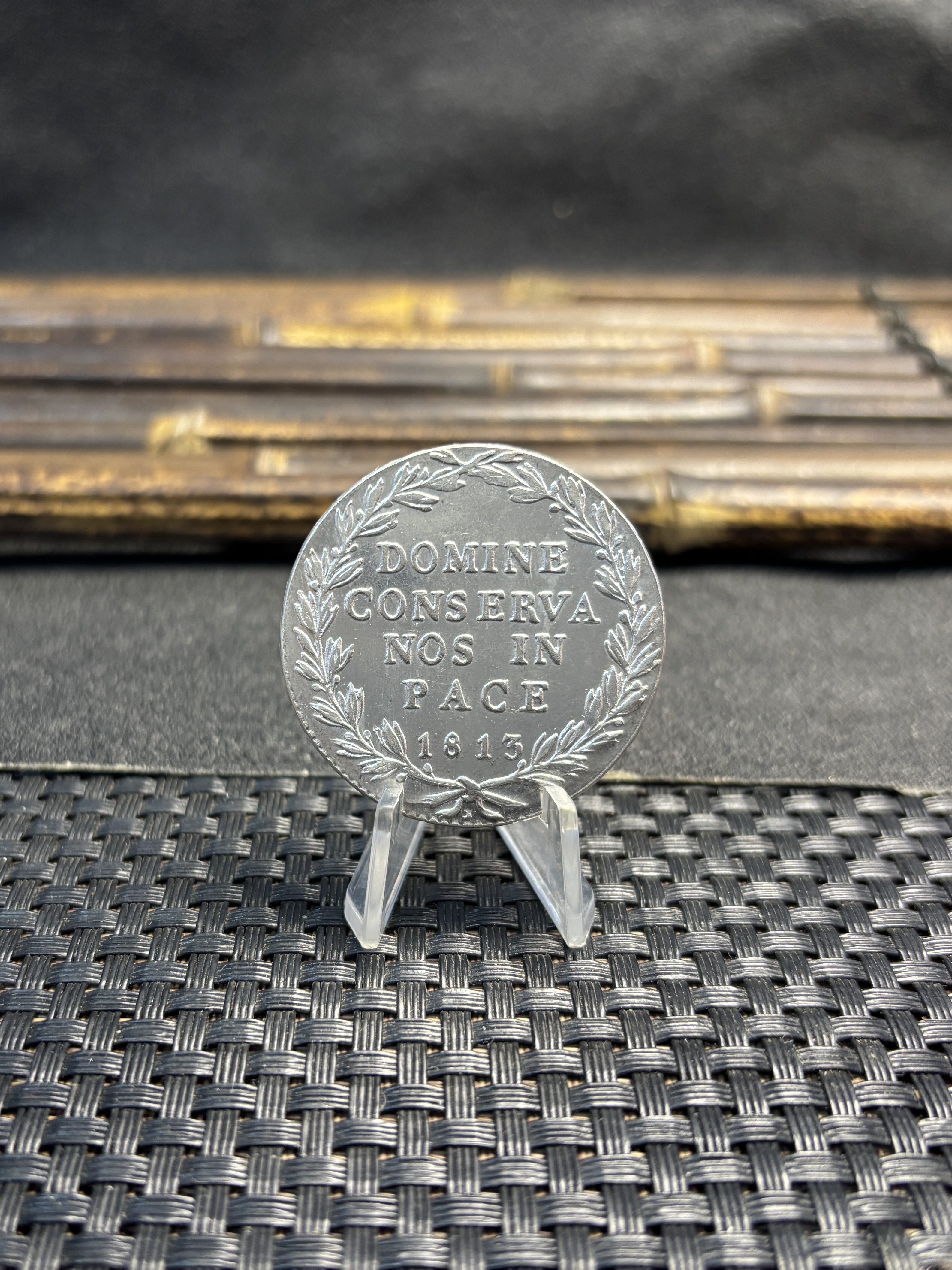 Switzerland Zurich 40 Batzen 1813 Plated Silver Replica Coin Commemorative Medal,Historical Collectible Art Craft For Enthusiasts