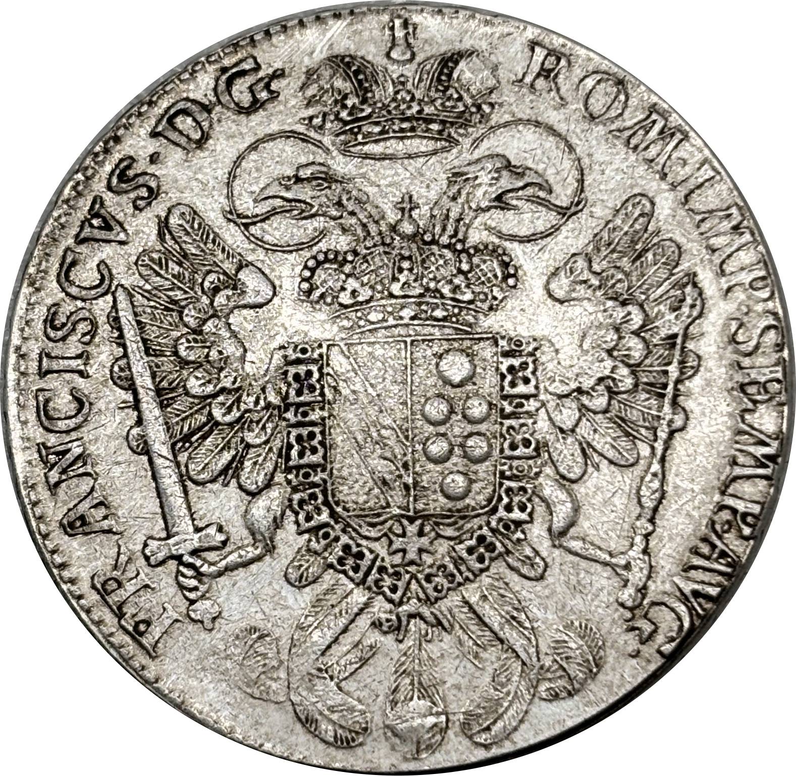 German States 1765 1 Thaler Free Imperial City Of Nuremberg Silver Plated Replica Coin Commemorative Medal,Historical Collectible Art Craft For Enthusiasts