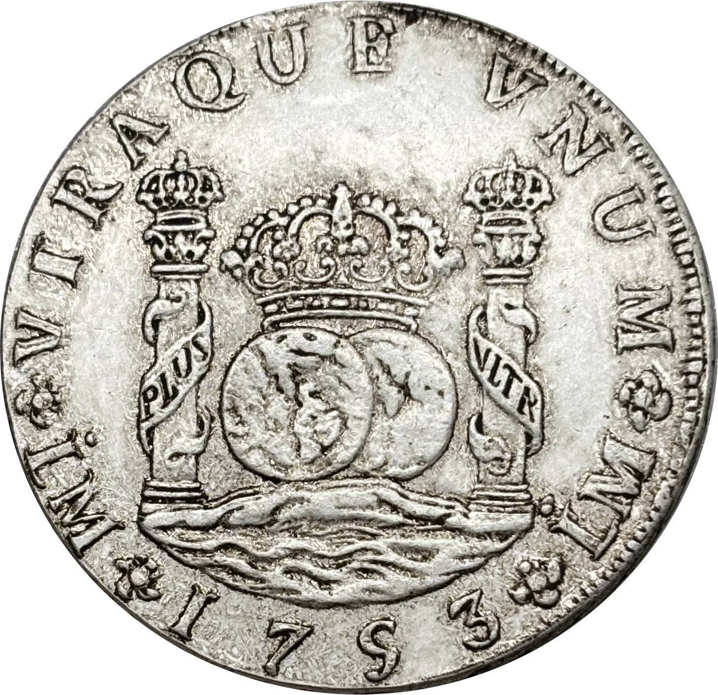 Mexico 8 Reales Fernando VI 1756 1755 1753 1767 1770 Silver Plated Replica Coin Commemorative Medal,Historical Collectible Art Craft For Enthusiasts