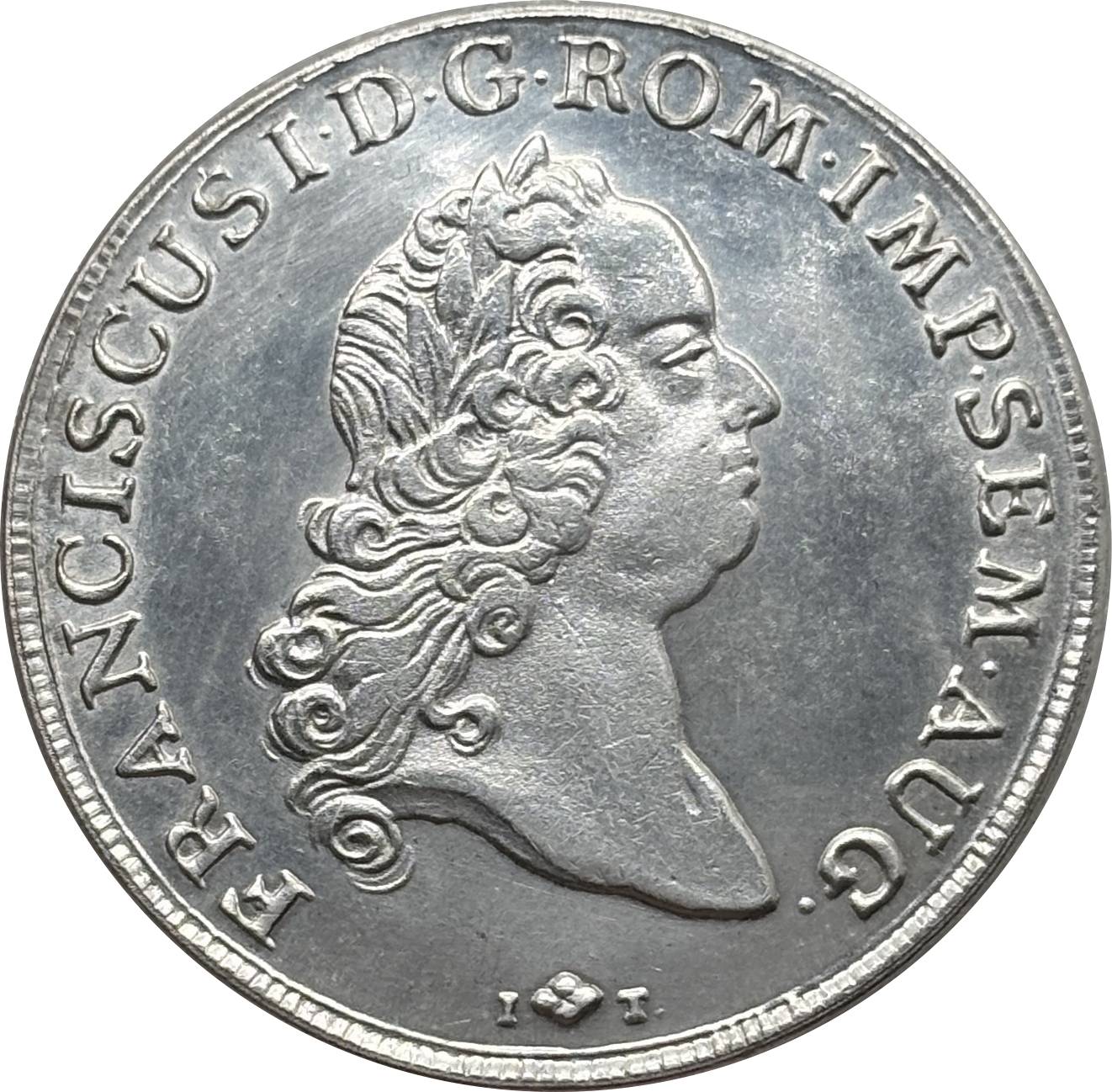 German States 1765 1 Conventionsthaler Free City Of Augsburg Silver Plated Replica Coin Commemorative Medal,Historical Collectible Art Craft For Enthusiasts