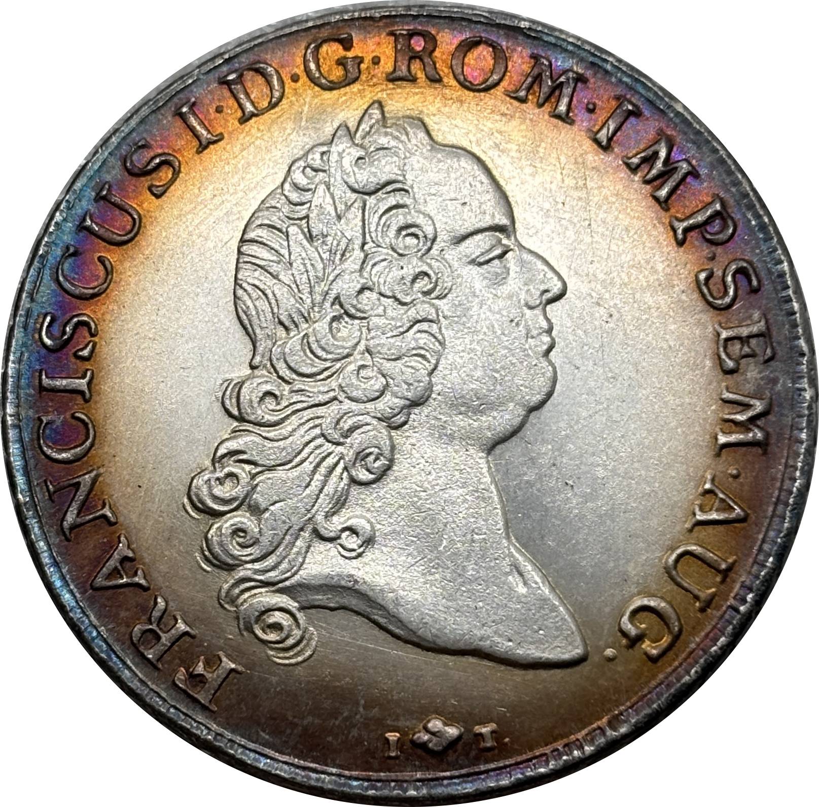 German States 1765 1 Conventionsthaler Free City Of Augsburg Silver Plated Replica Coin Commemorative Medal,Historical Collectible Art Craft For Enthusiasts