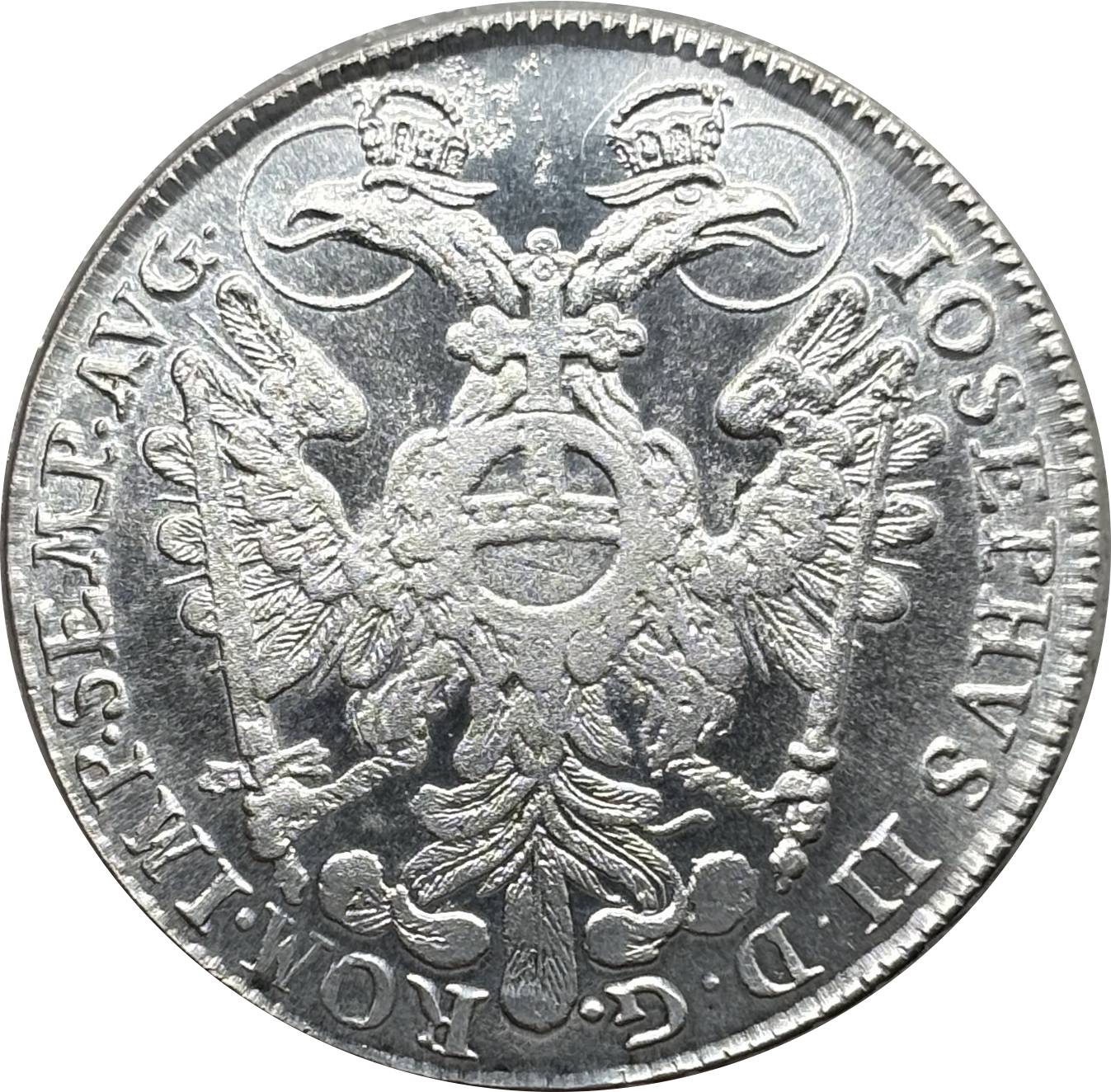 German States 1765 1 Thaler Free Imperial City Of Nuremberg Silver Plated Replica Coin Commemorative Medal,Historical Collectible Art Craft For Enthusiasts