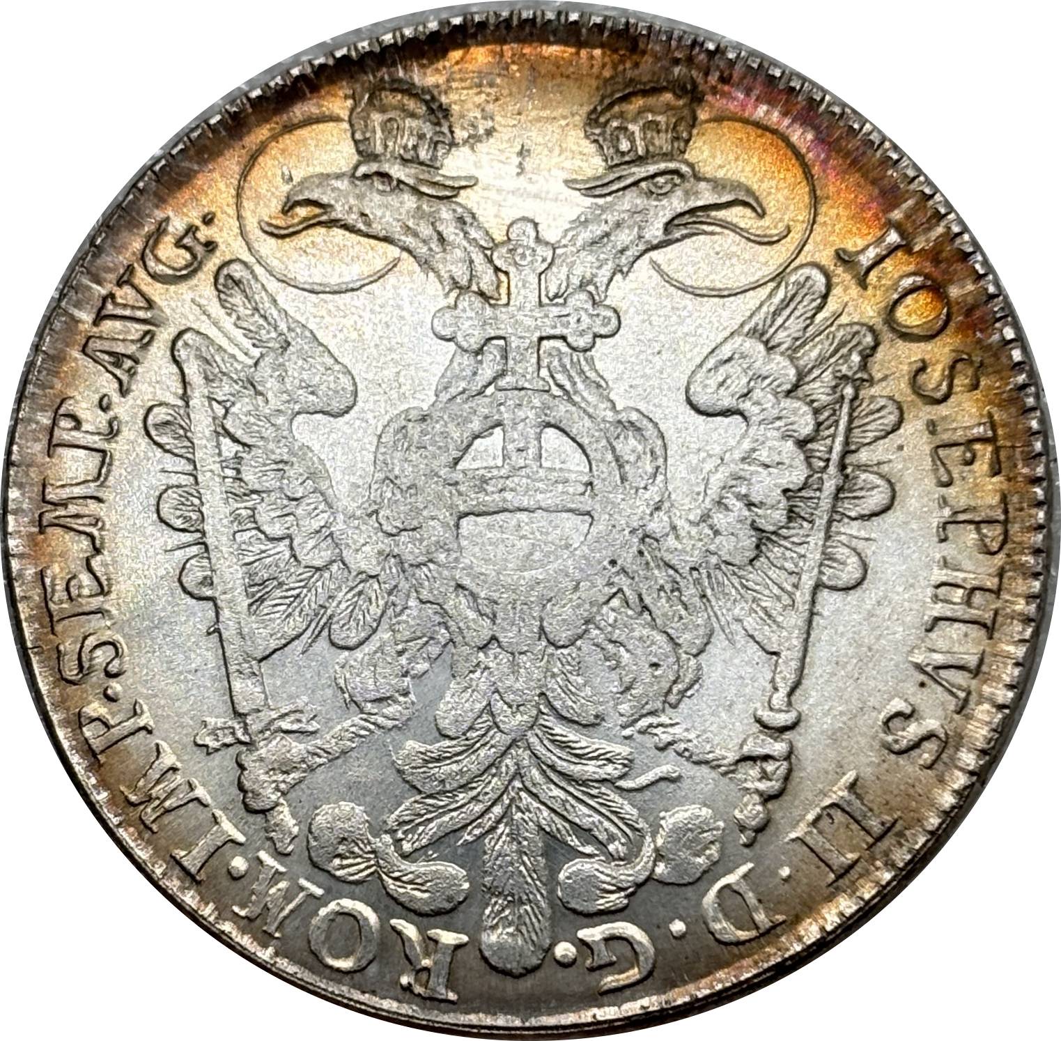 German States 1765 1 Thaler Free Imperial City Of Nuremberg Silver Plated Replica Coin Commemorative Medal,Historical Collectible Art Craft For Enthusiasts