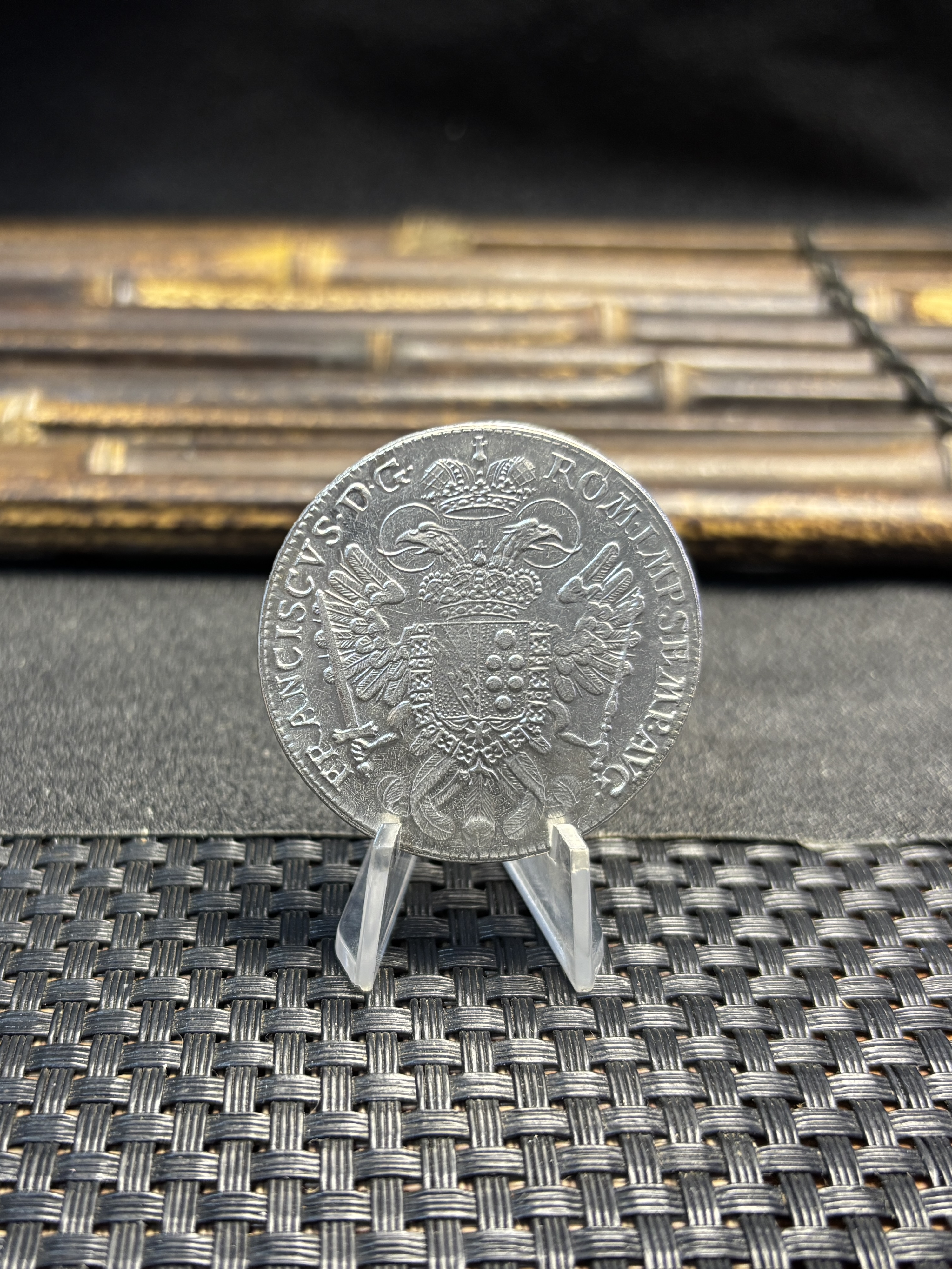 German States 1765 1 Thaler Free Imperial City Of Nuremberg Silver Plated Replica Coin Commemorative Medal,Historical Collectible Art Craft For Enthusiasts