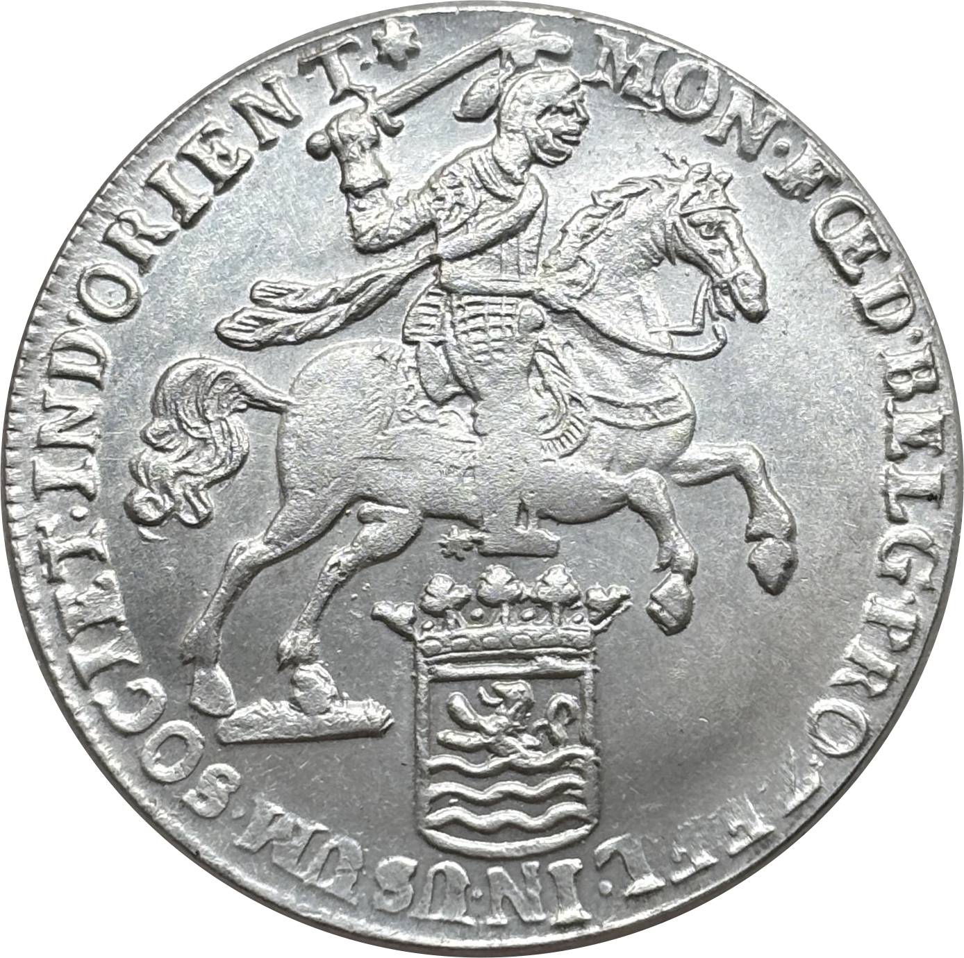 Netherlands East Indies Ducaton 1740 Silver Plated Replica Coin Commemorative Medal,Historical Collectible Art Craft For Enthusiasts