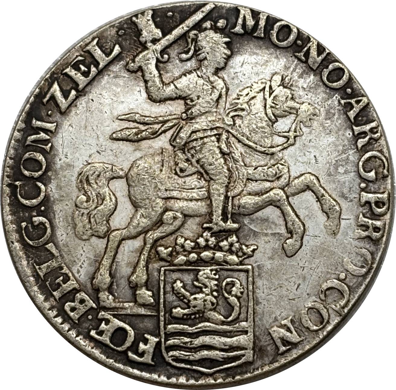 Netherlands 1 Ducaton Silver Rider Armored Knight One Horese Holding Sword Above Head 1758 Plated Silver Replica Coin Commemorative Medal,Historical Collectible Art Craft For Enthusiasts