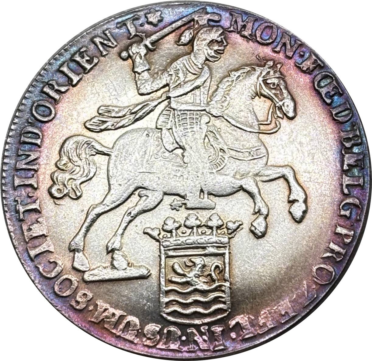 Netherlands East Indies Ducaton 1740 Silver Plated Replica Coin Commemorative Medal,Historical Collectible Art Craft For Enthusiasts