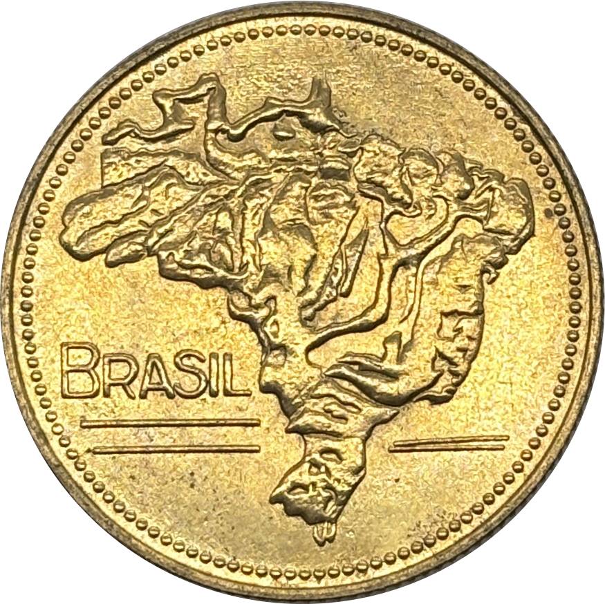 Brazil Republic 1 Cruzeiro 1949 Brass Metal Coins Replica Coin Commemorative Medal,Historical Collectible Art Craft For Enthusiasts