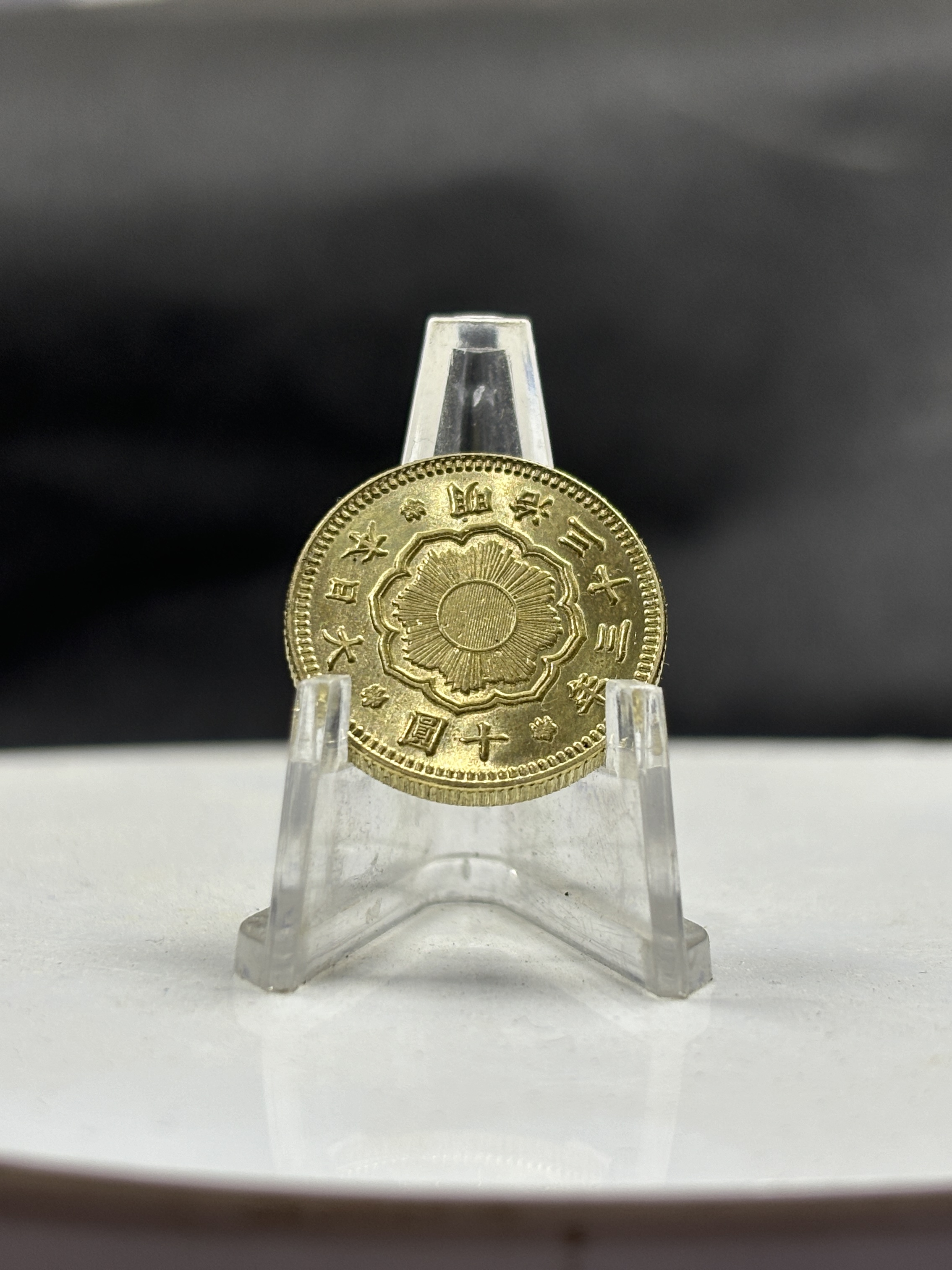 Great Japan 10 Yen Year Meiji 1897 -1909 10 Pcs Package Sell Gold Brass Replica Coin Commemorative Medal,Historical Collectible Art Craft For Enthusiasts